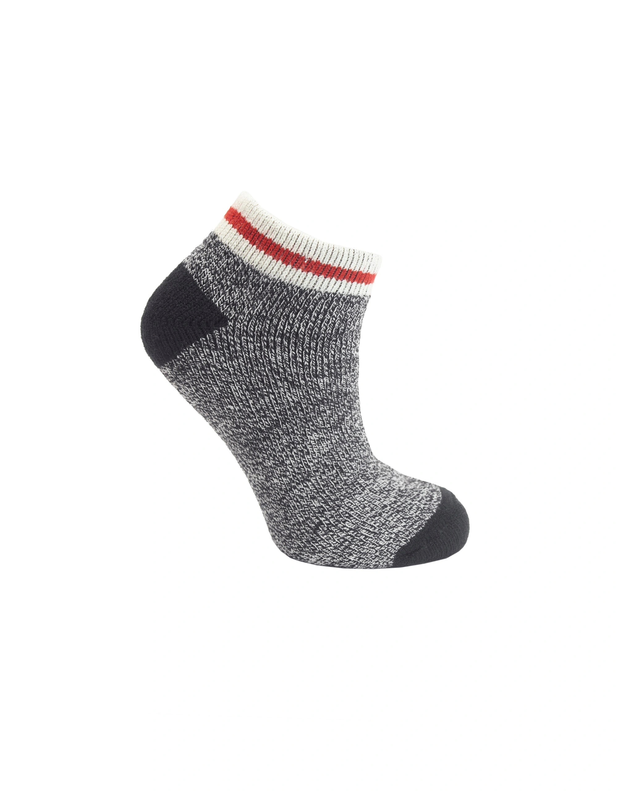 Cozy Cabin Black Ankle Socks: Seriously Soft Fleece Comfort.